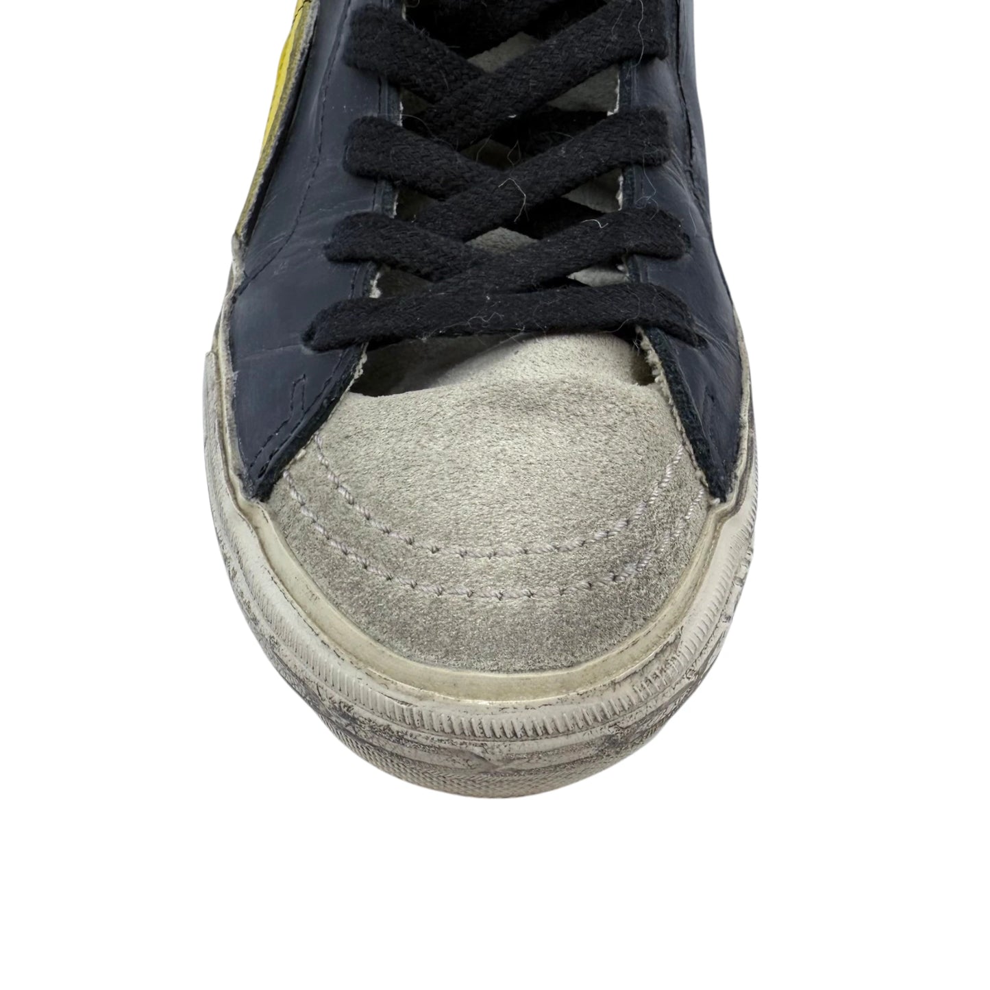Golden Goose Leather Colorblock Slide Sneakers