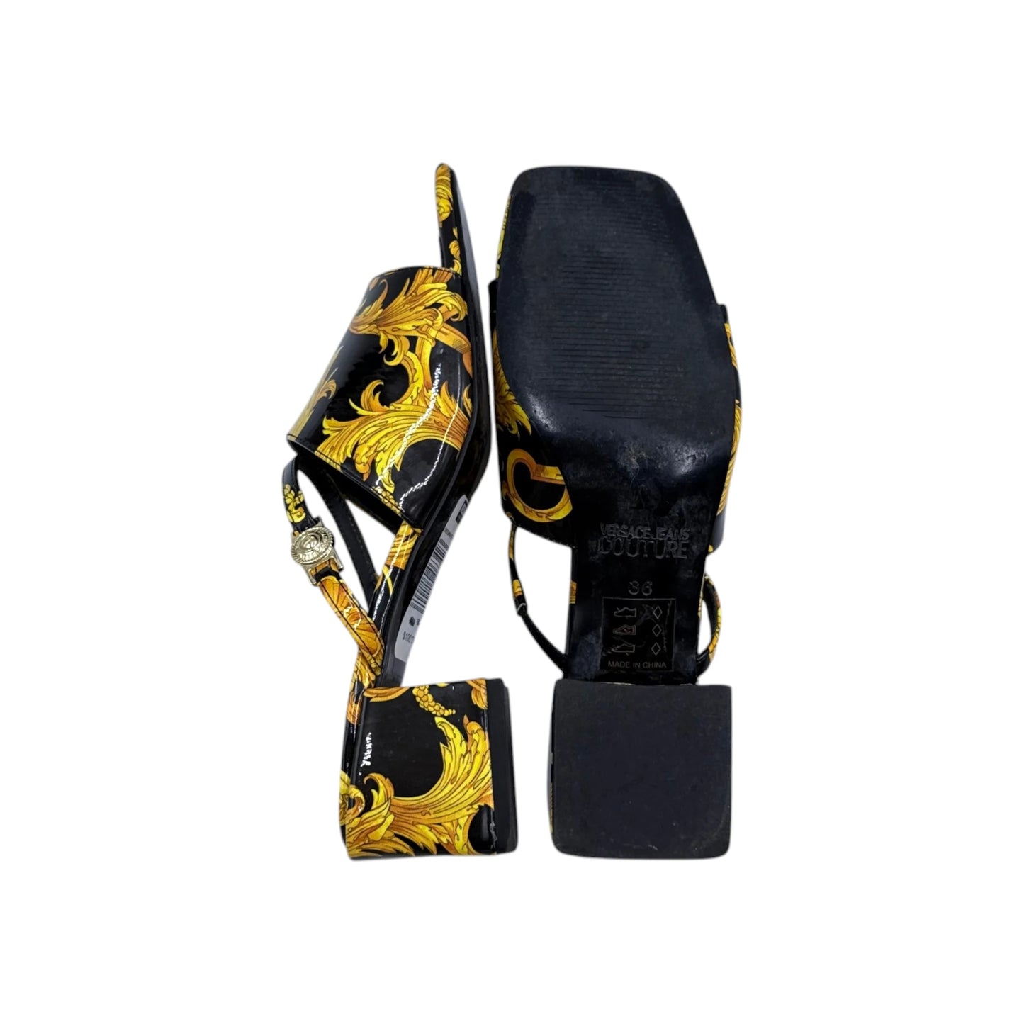 Versace Jeans Couture Barocco Twiggy Mules