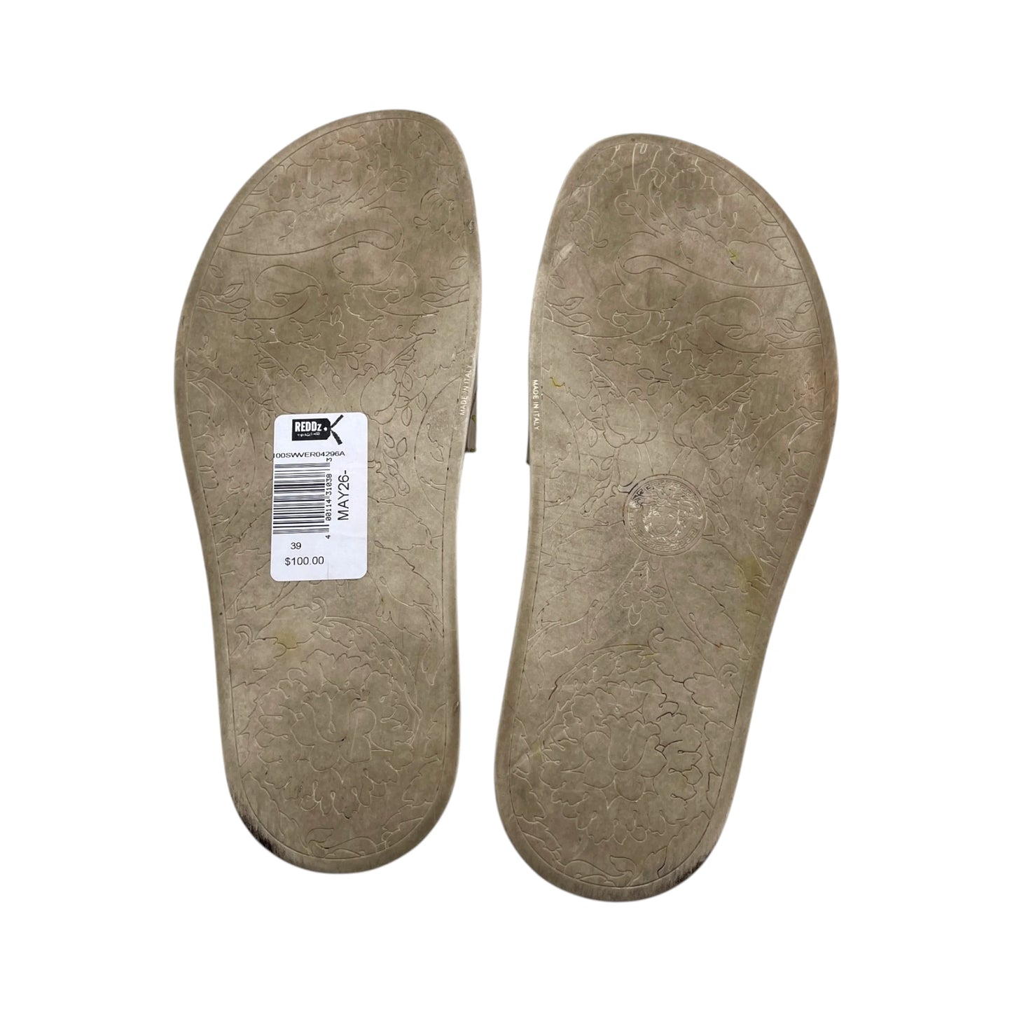 Versace Trésor de la Mer Rubber Slides