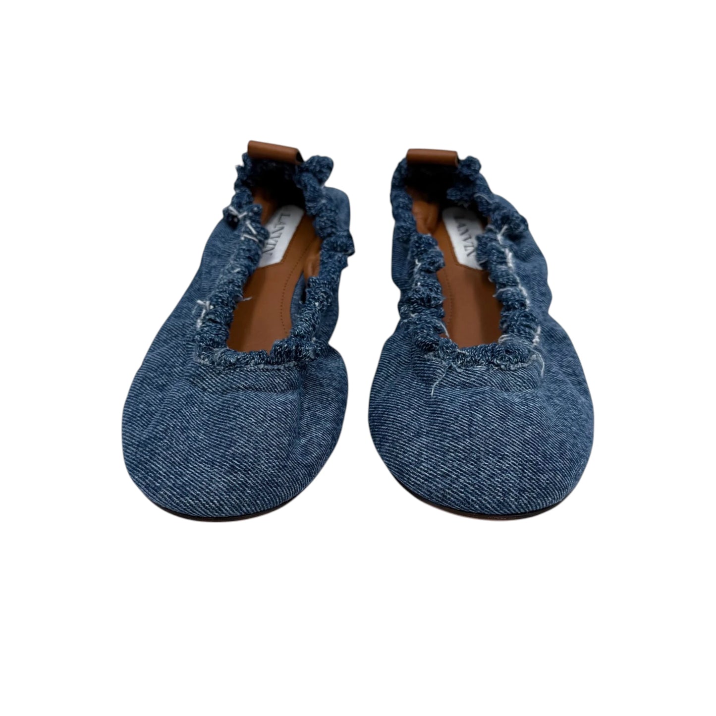 Lanvin Denim Ballerina Shoes