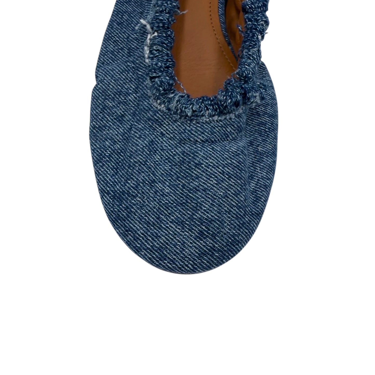 Lanvin Denim Ballerina Shoes
