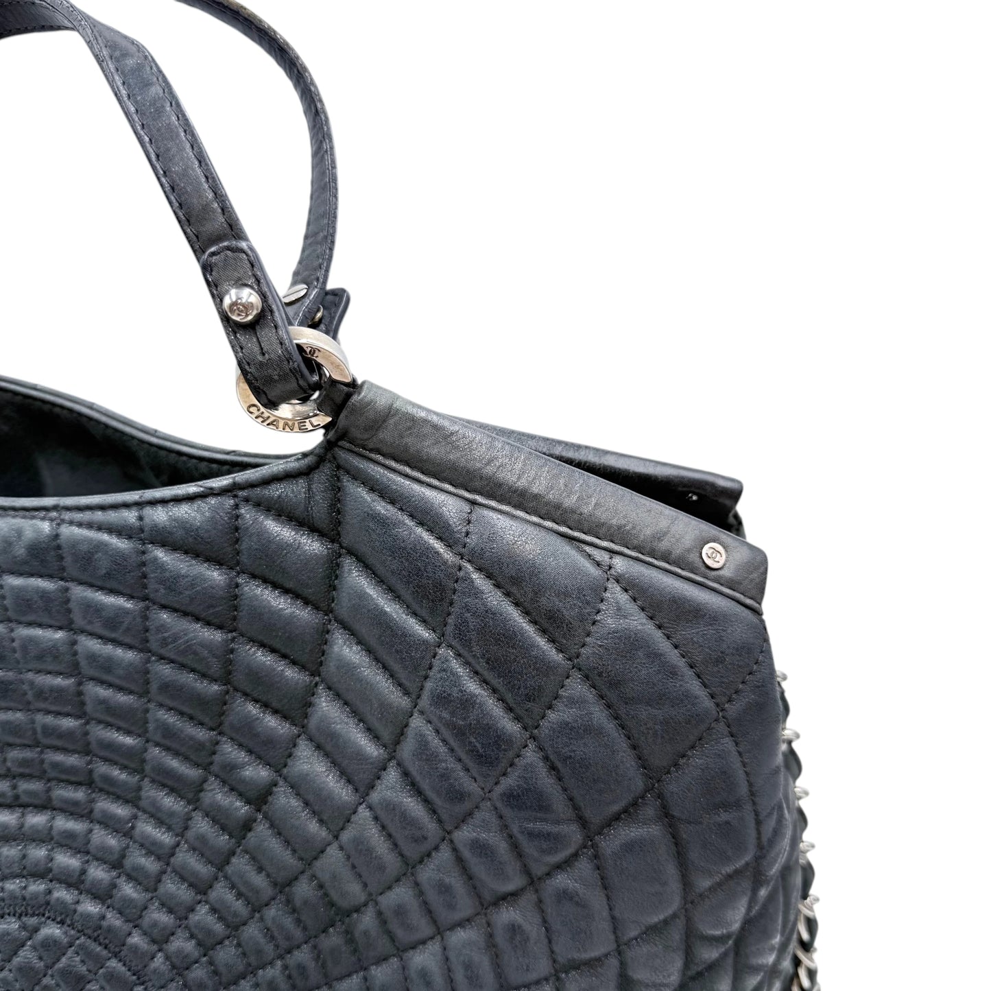 Chanel Sea Hit Radial Quilt Tote