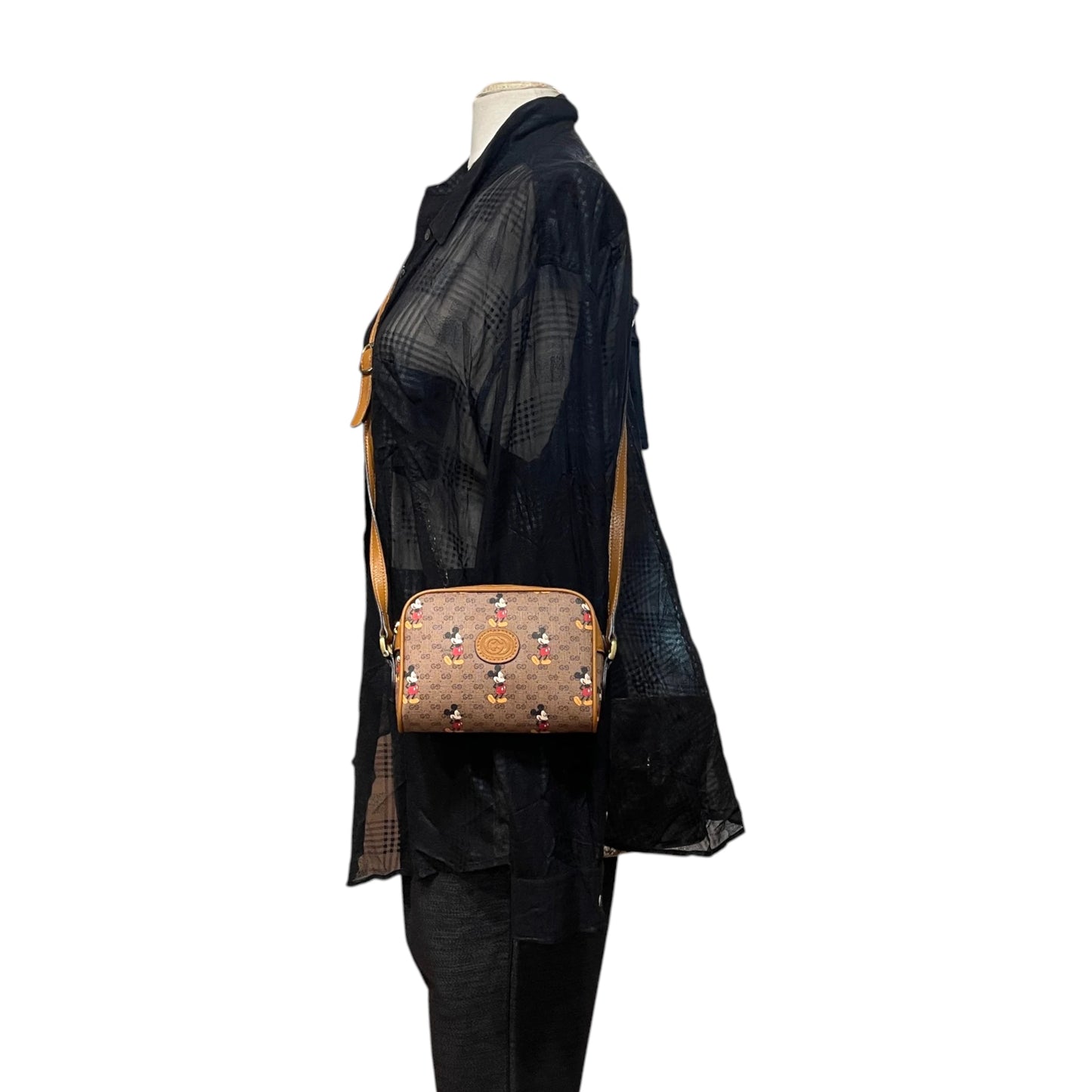 Gucci x Disney GG Supreme Shoulder Bag