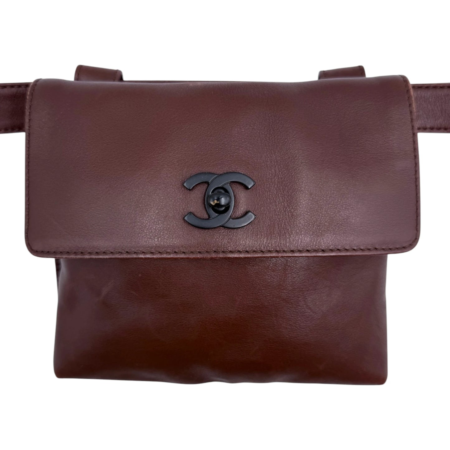 Chanel CC Lambskin Belt Bag