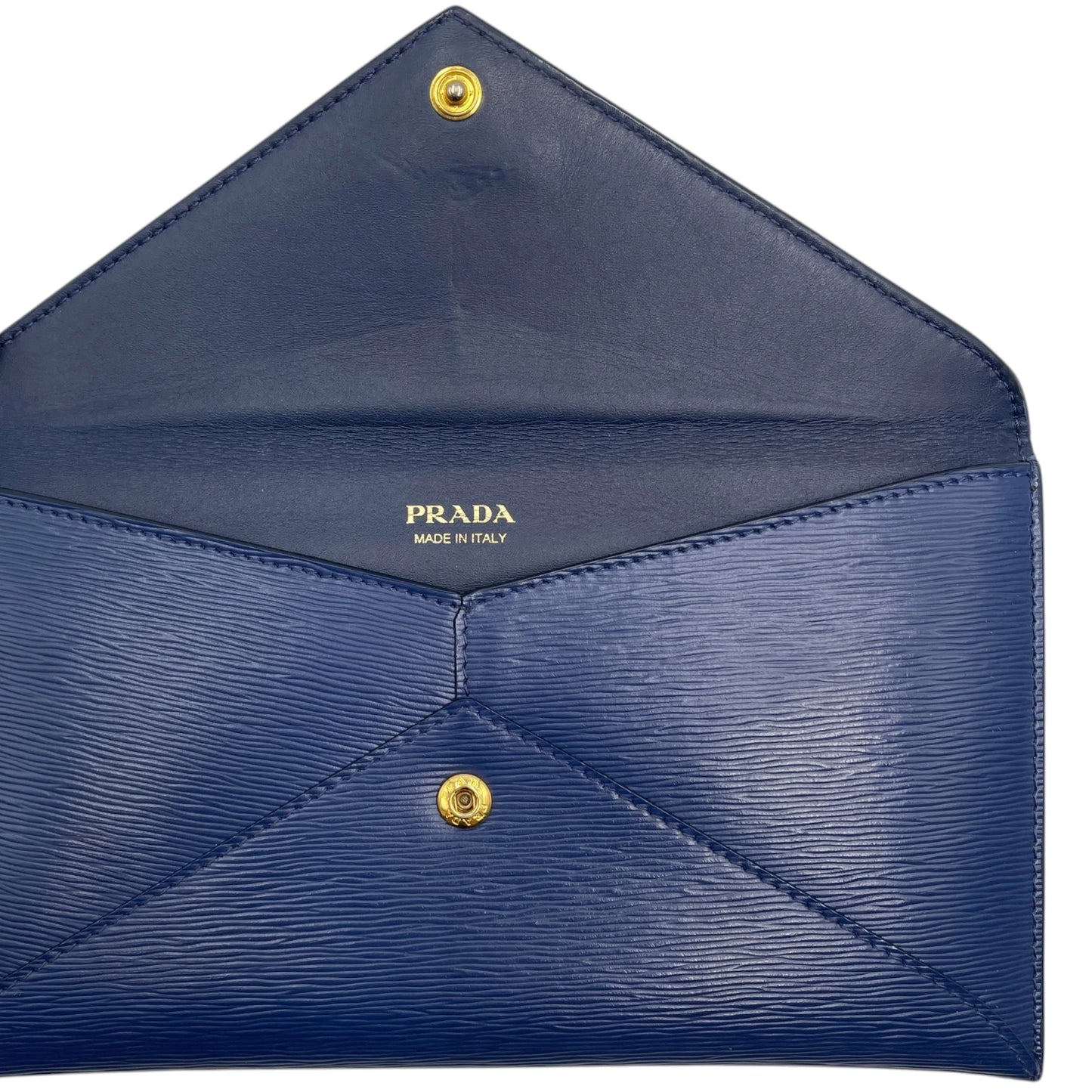 Prada Blue Envelope Wallet