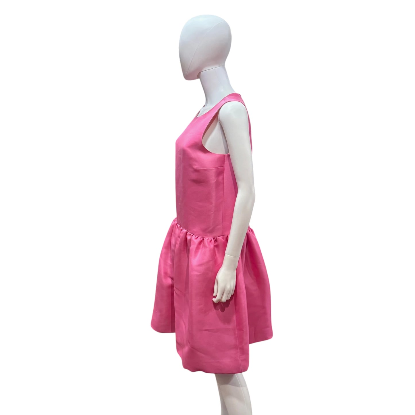 Oscar de la Renta Pink Silk Mini Dress