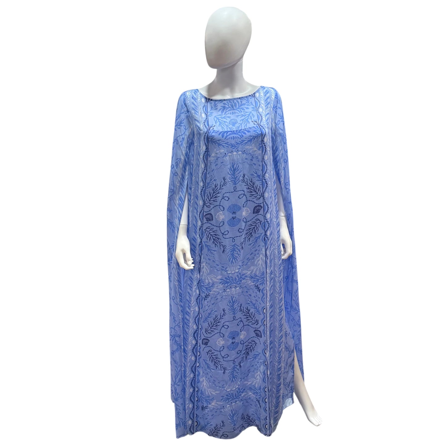 Lilly Pultizer Blue Silk Dress