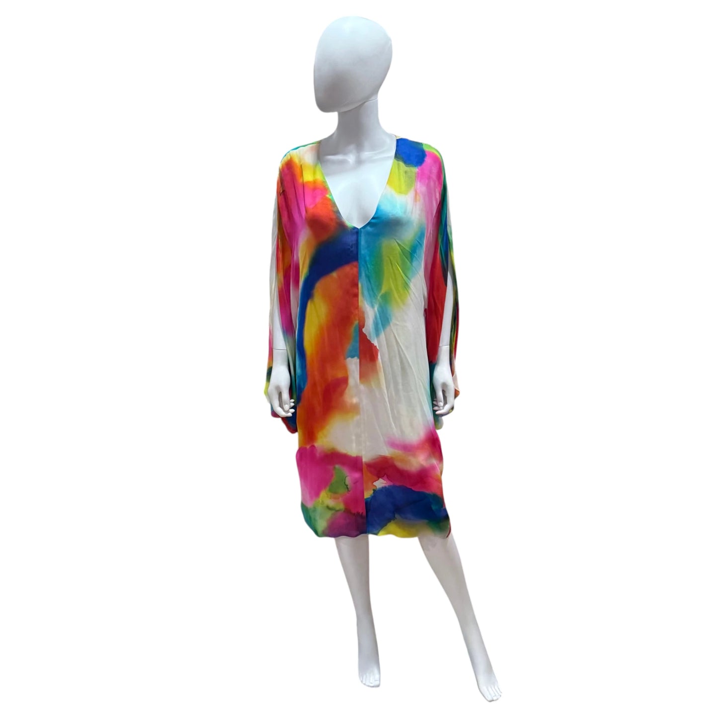 Ralph Lauren Purple Label Watercolor Dress