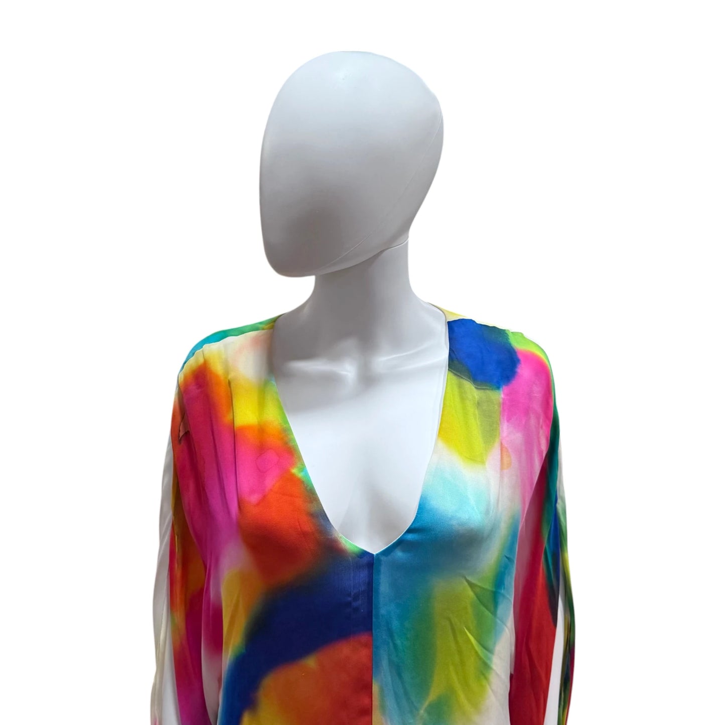 Ralph Lauren Purple Label Watercolor Dress
