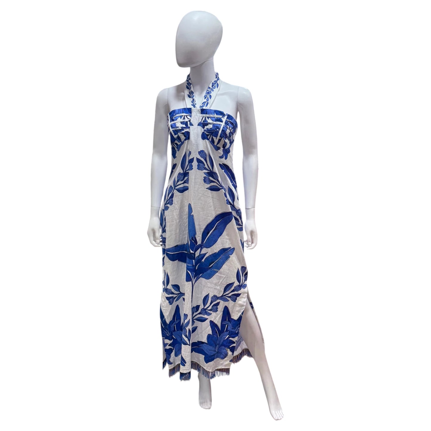 Farm Rio Blue Floral Dress