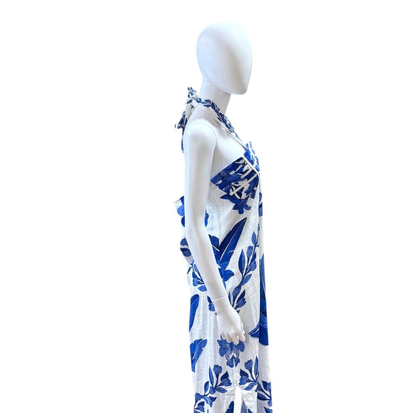 Farm Rio Blue Floral Dress