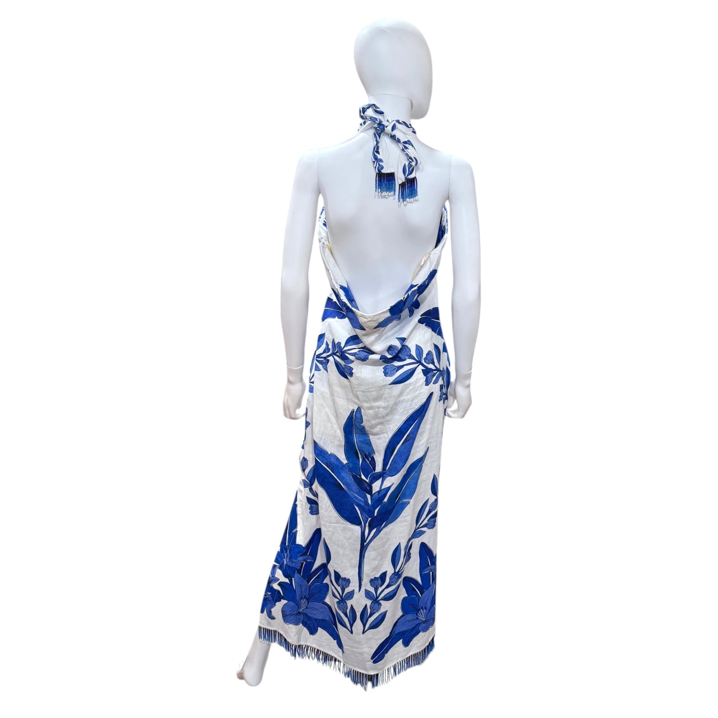 Farm Rio Blue Floral Dress