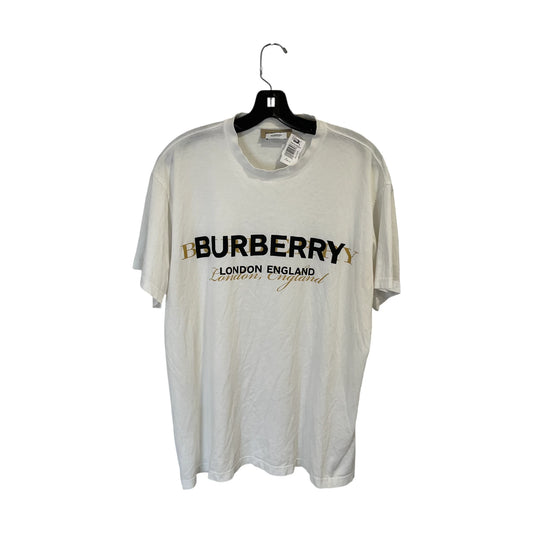 Burberry London White T-Shirt - M