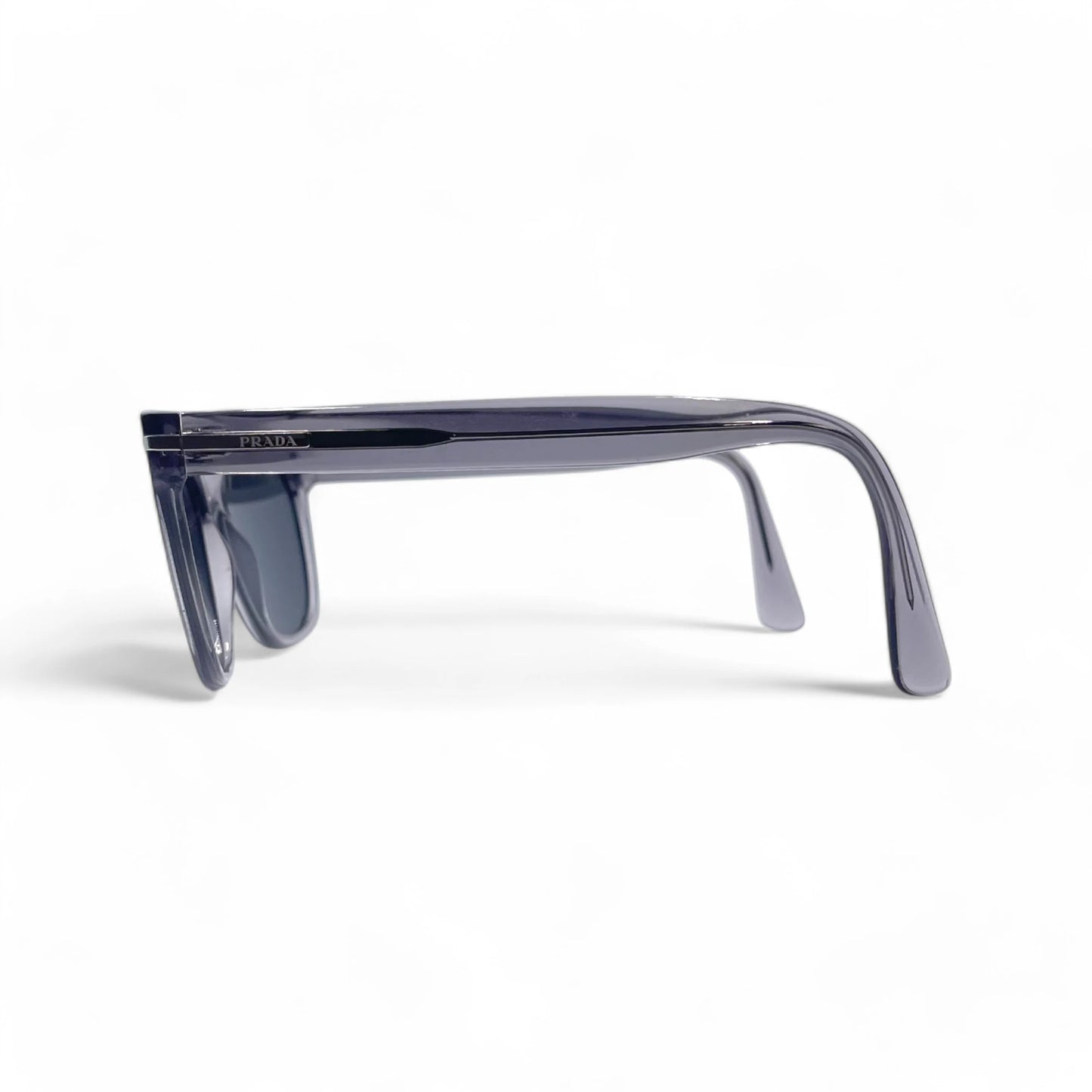 Prada Transparent Grey Sunglass