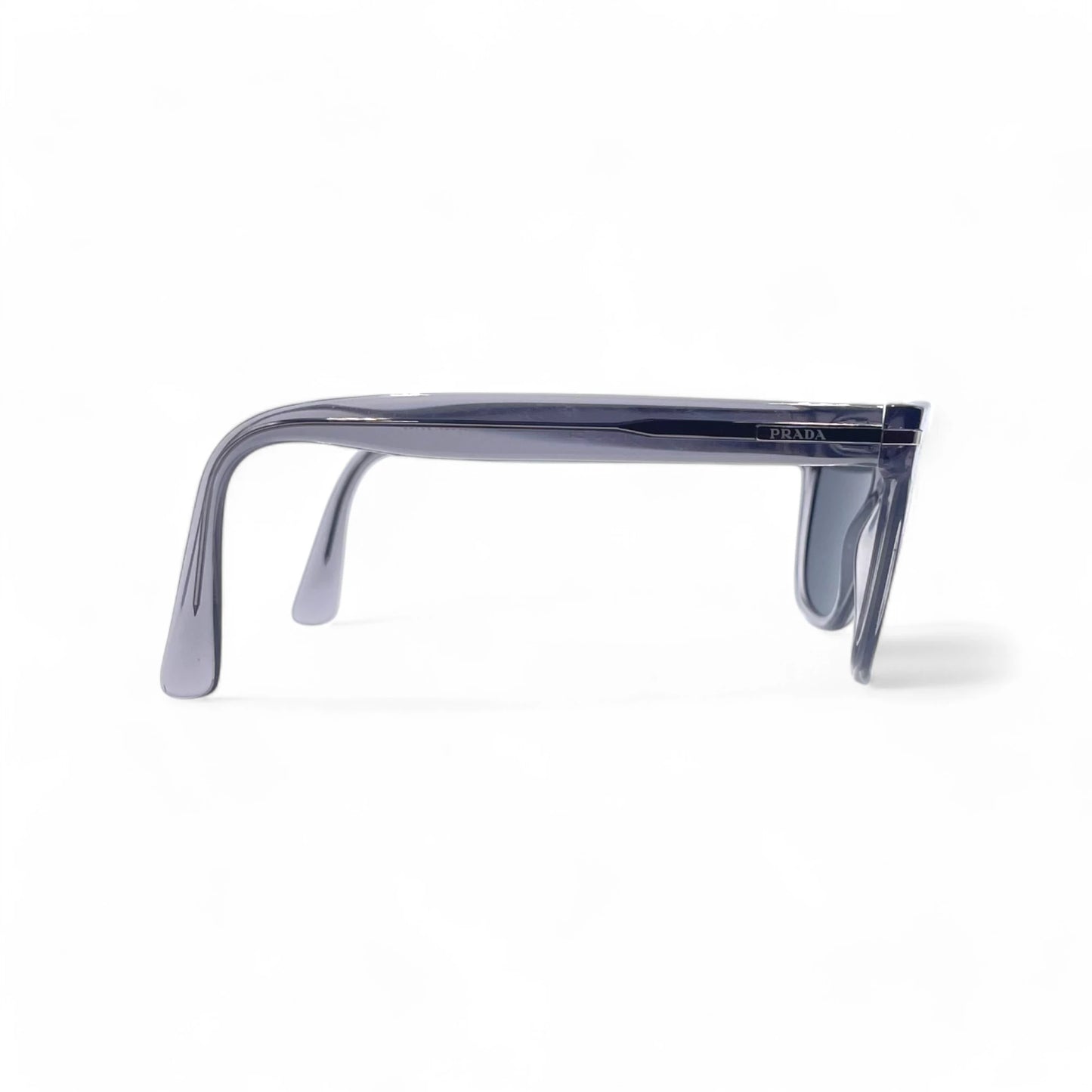 Prada Transparent Grey Sunglass