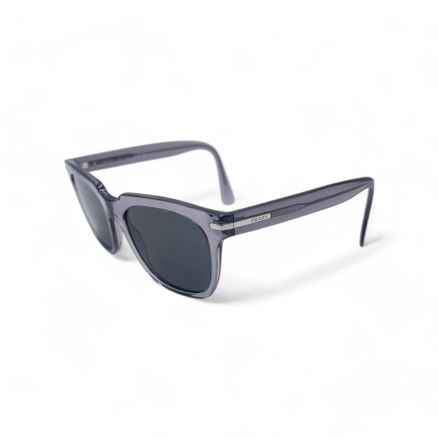 Prada Transparent Grey Sunglass