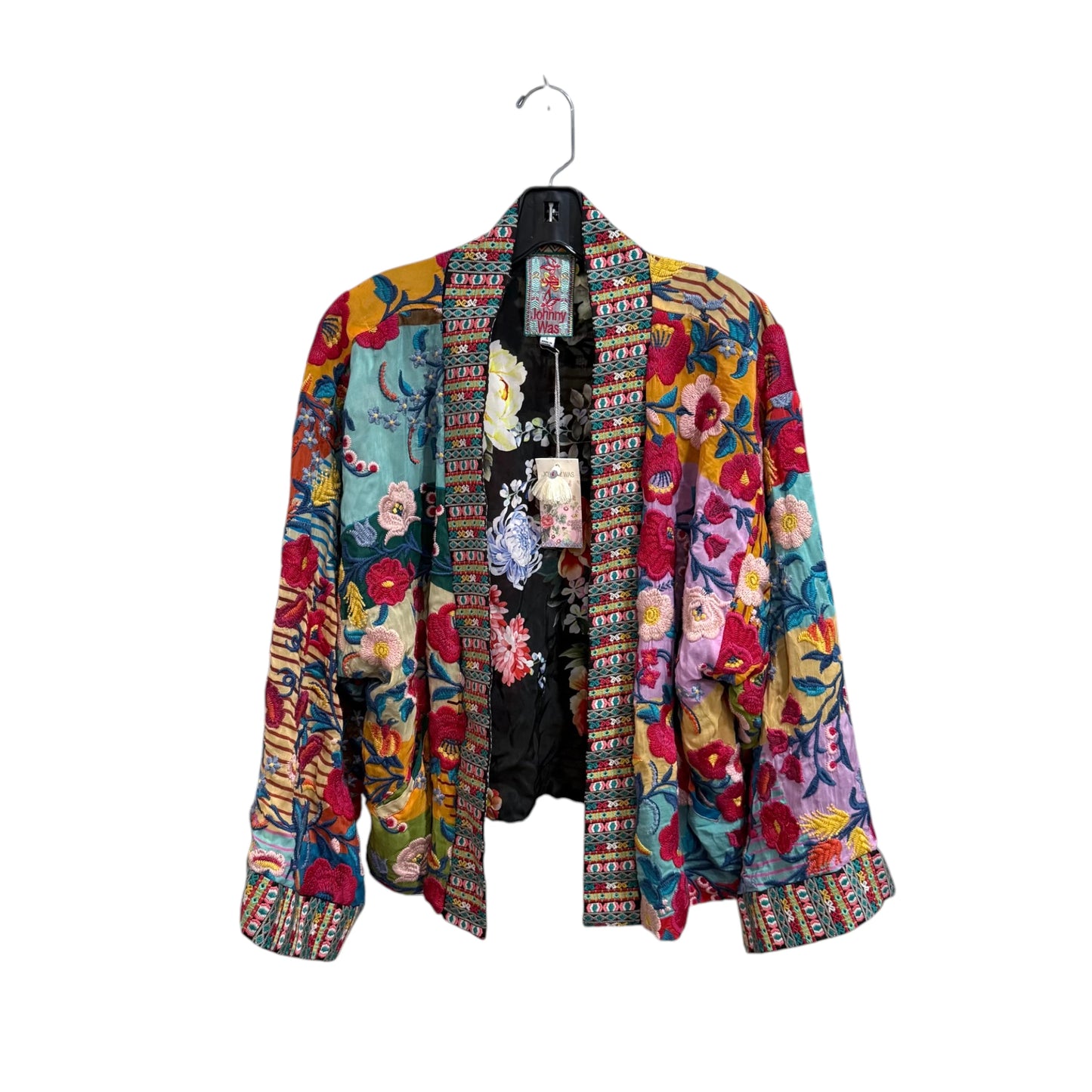 Johnny Was Embroidered Reversible Kimono