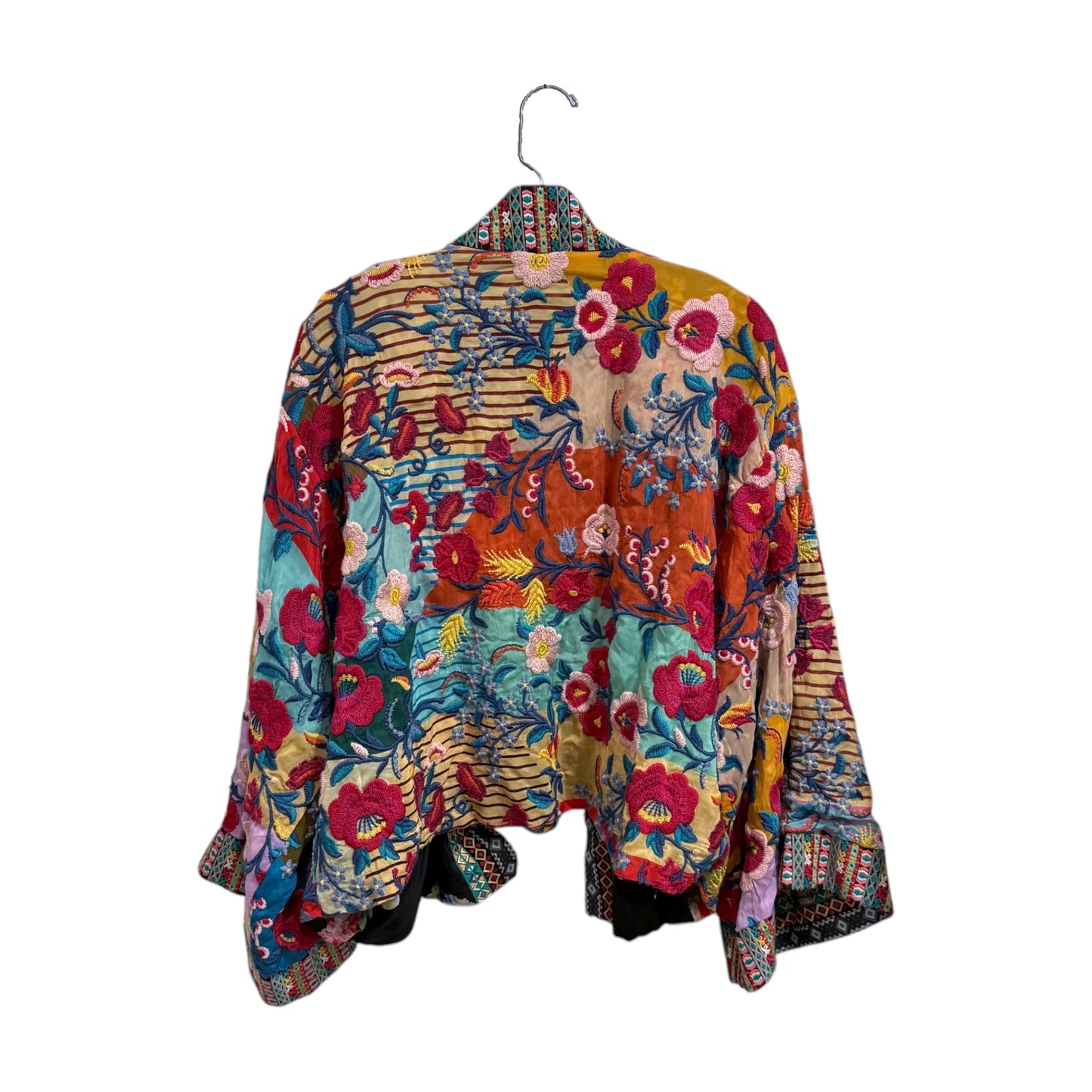 Johnny Was Embroidered Reversible Kimono