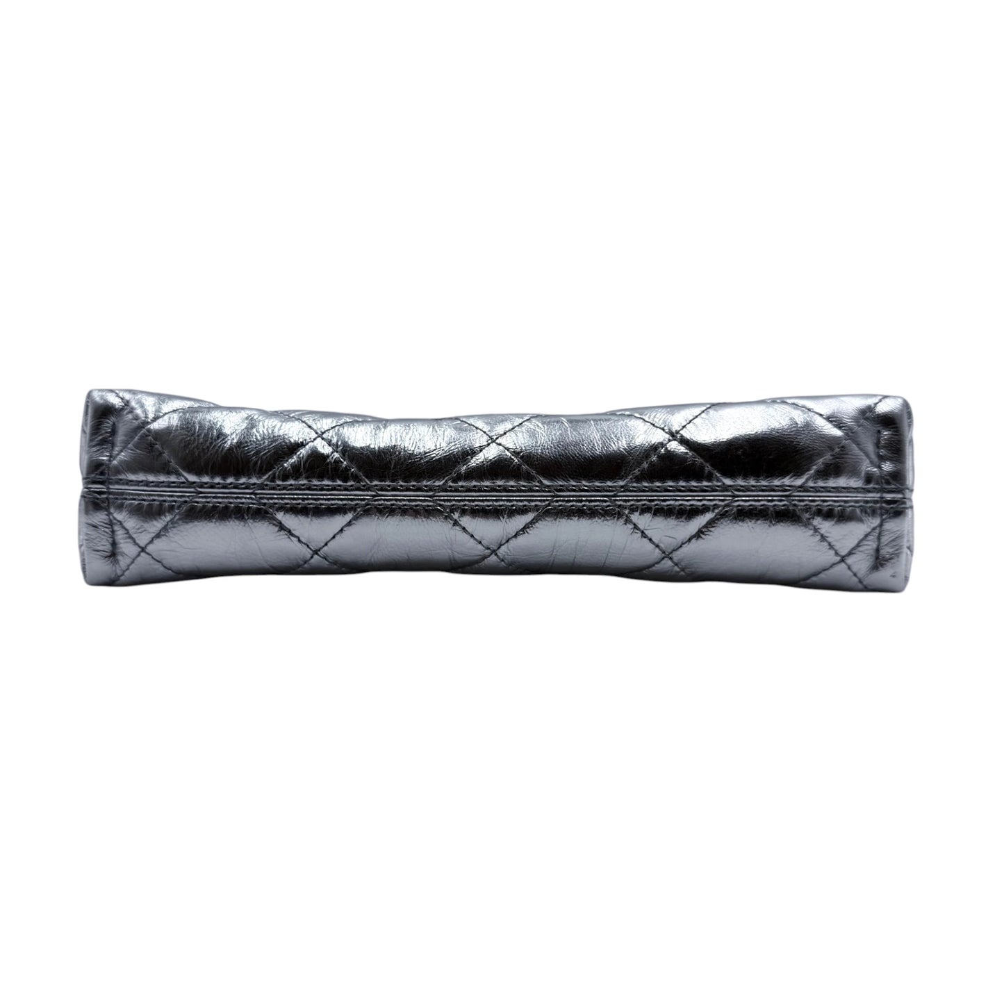 Tory Burch Silver Quilt Bag