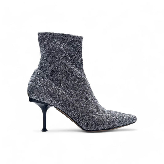 Sergio Rossi Glitter Booties