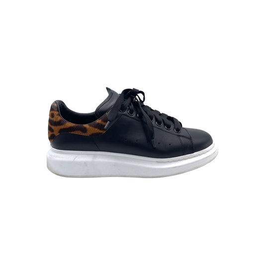 McQueen Oversized Black/Brown Pony Men's Snkr