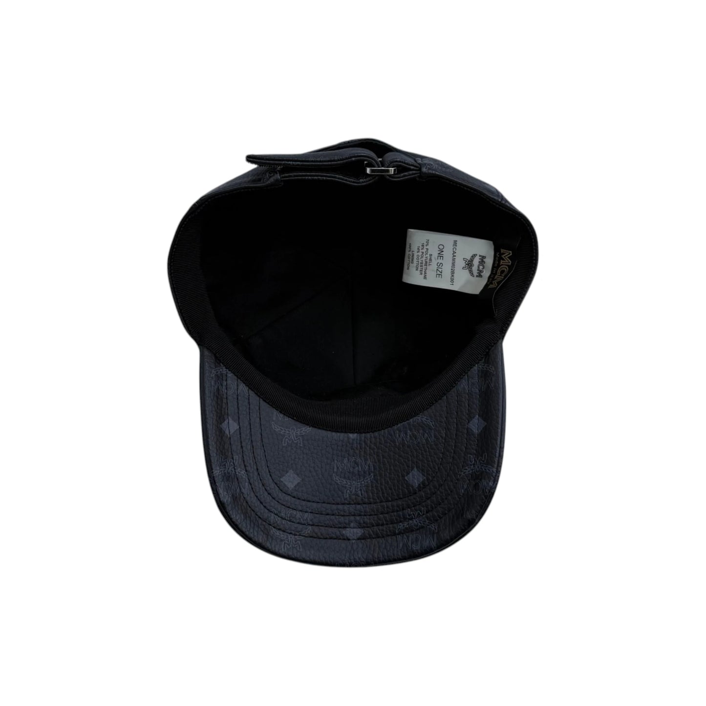 MCM Visetos Monogram Baseball Cap