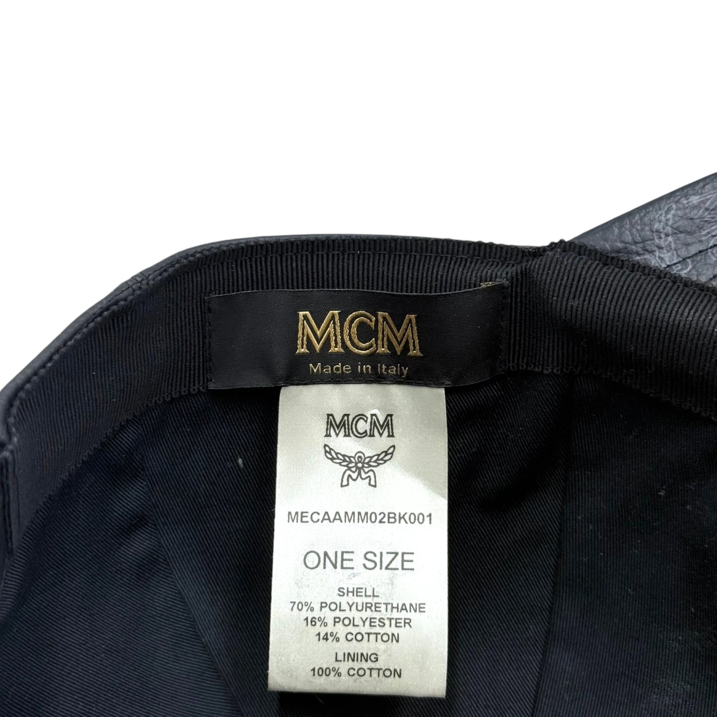 MCM Visetos Monogram Baseball Cap