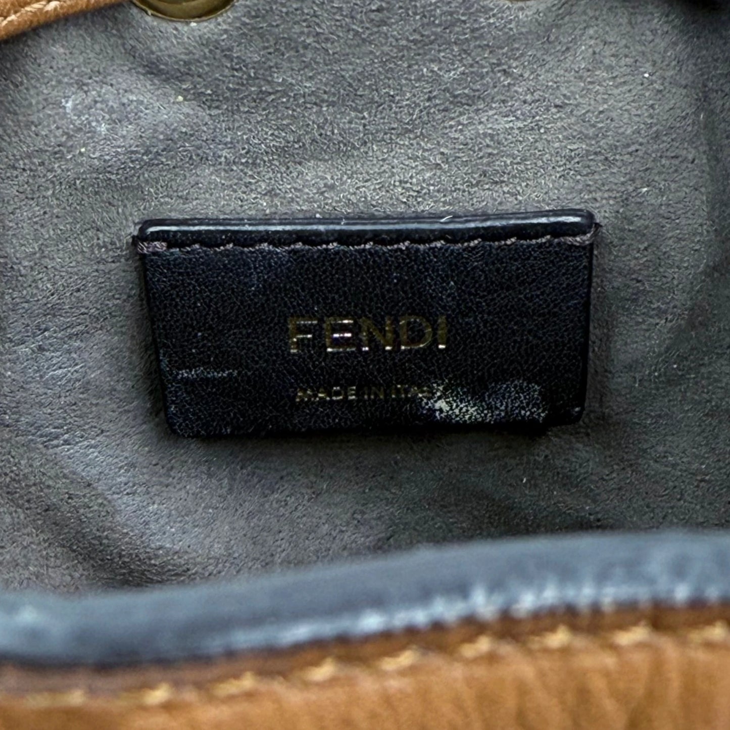 Fendi Mon Tresor Mini Bucket Bag