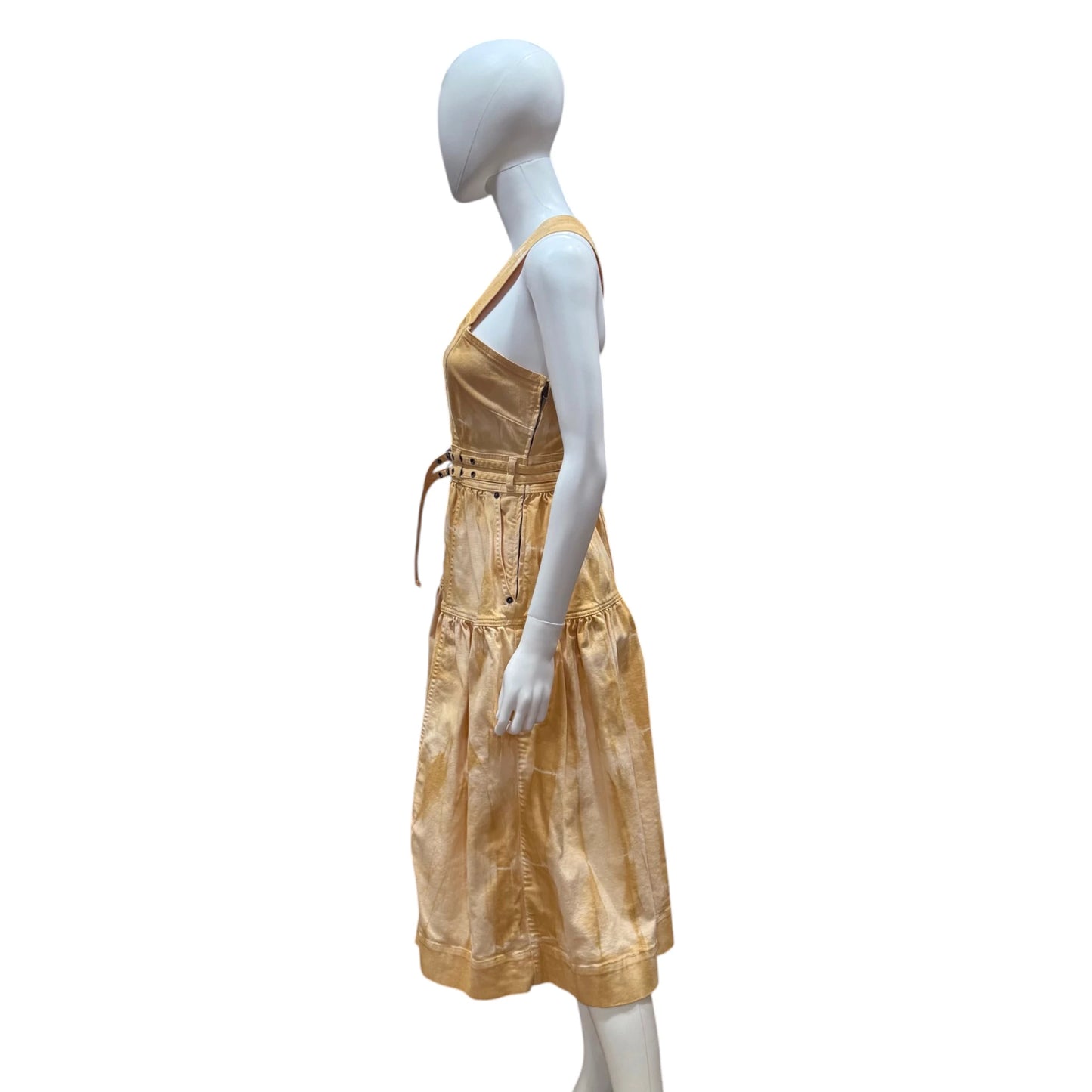 Ulla Johnson Tie-Dye Print Midi Dress