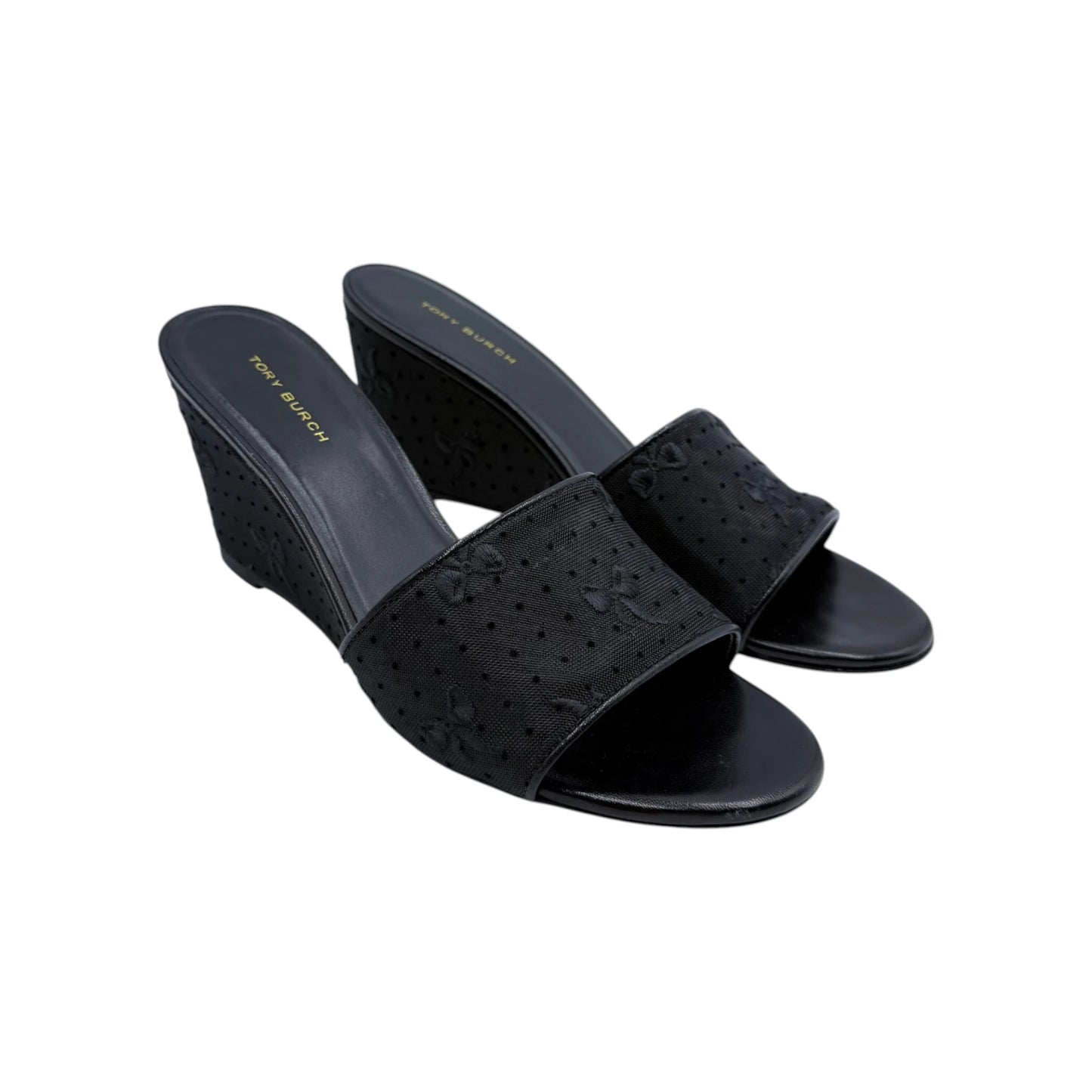 Tory Burch Bow Wedge Sandals