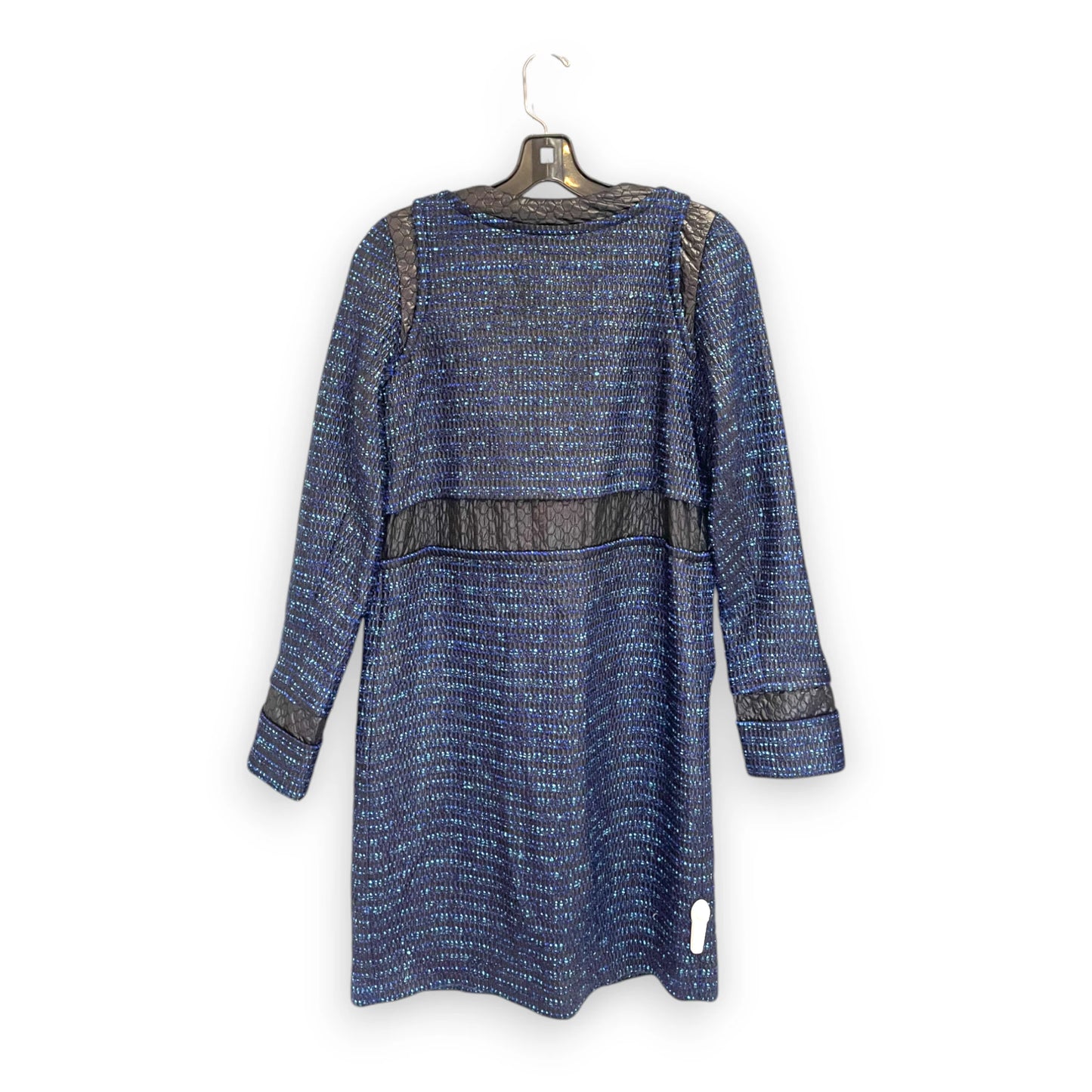 Proenza Blue Tweed Coat Wom S