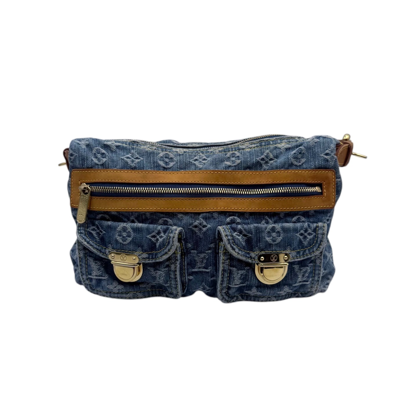 Louis Vuitton Monogram Denim Baggy PM