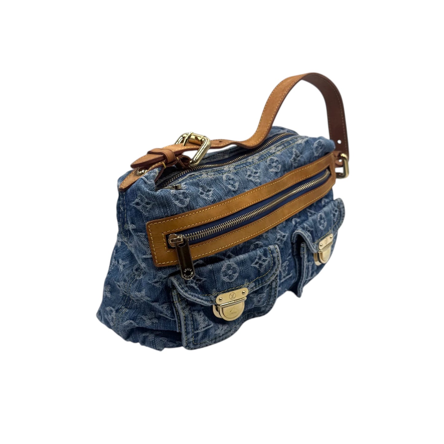 Louis Vuitton Monogram Denim Baggy PM