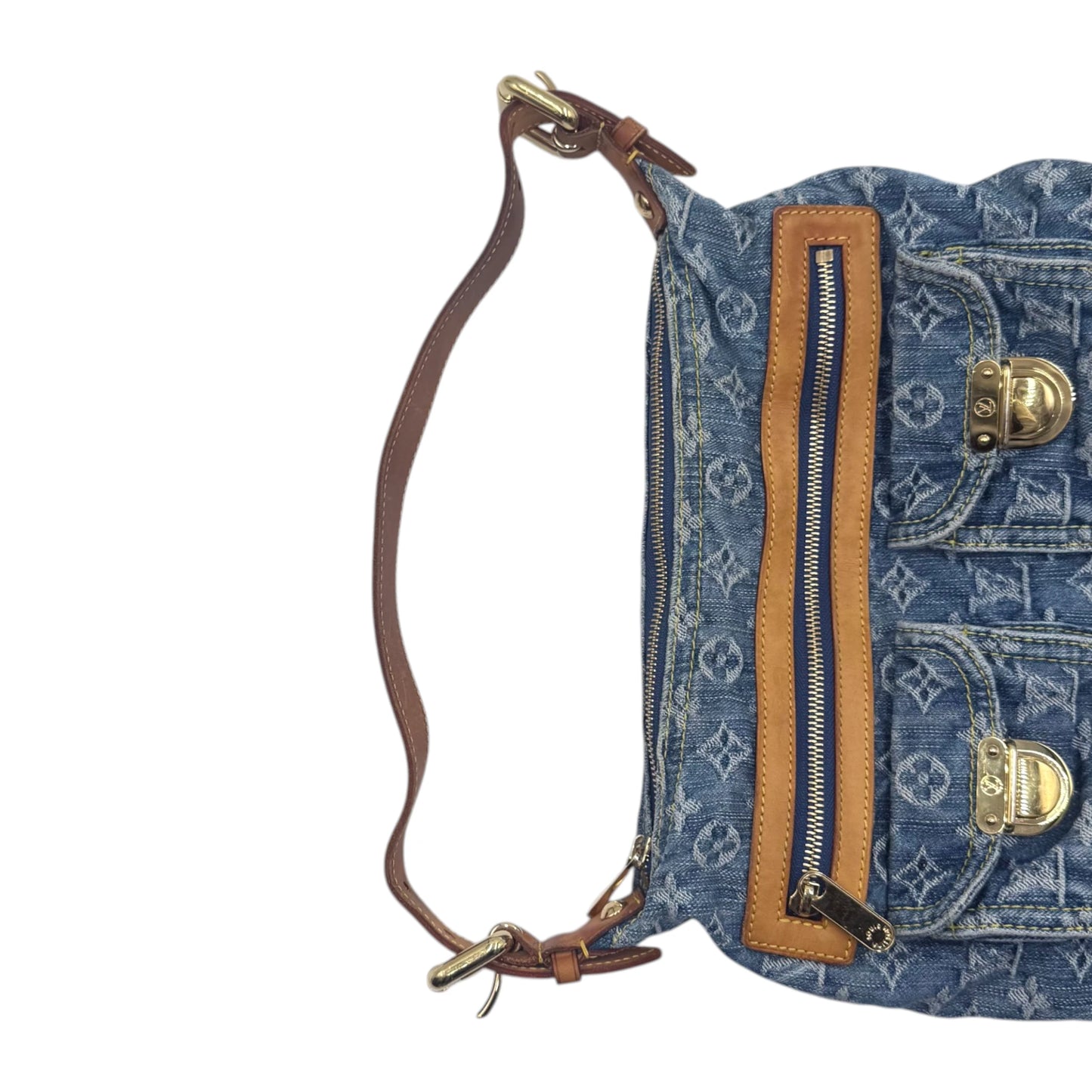 Louis Vuitton Monogram Denim Baggy PM