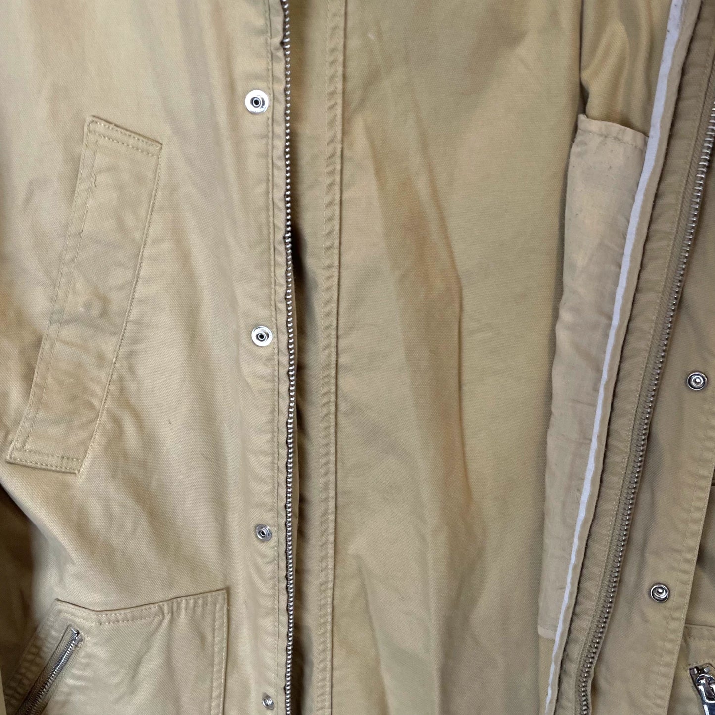 Zadig & Voltaire Full-length Khaki Men's Jacket -  M