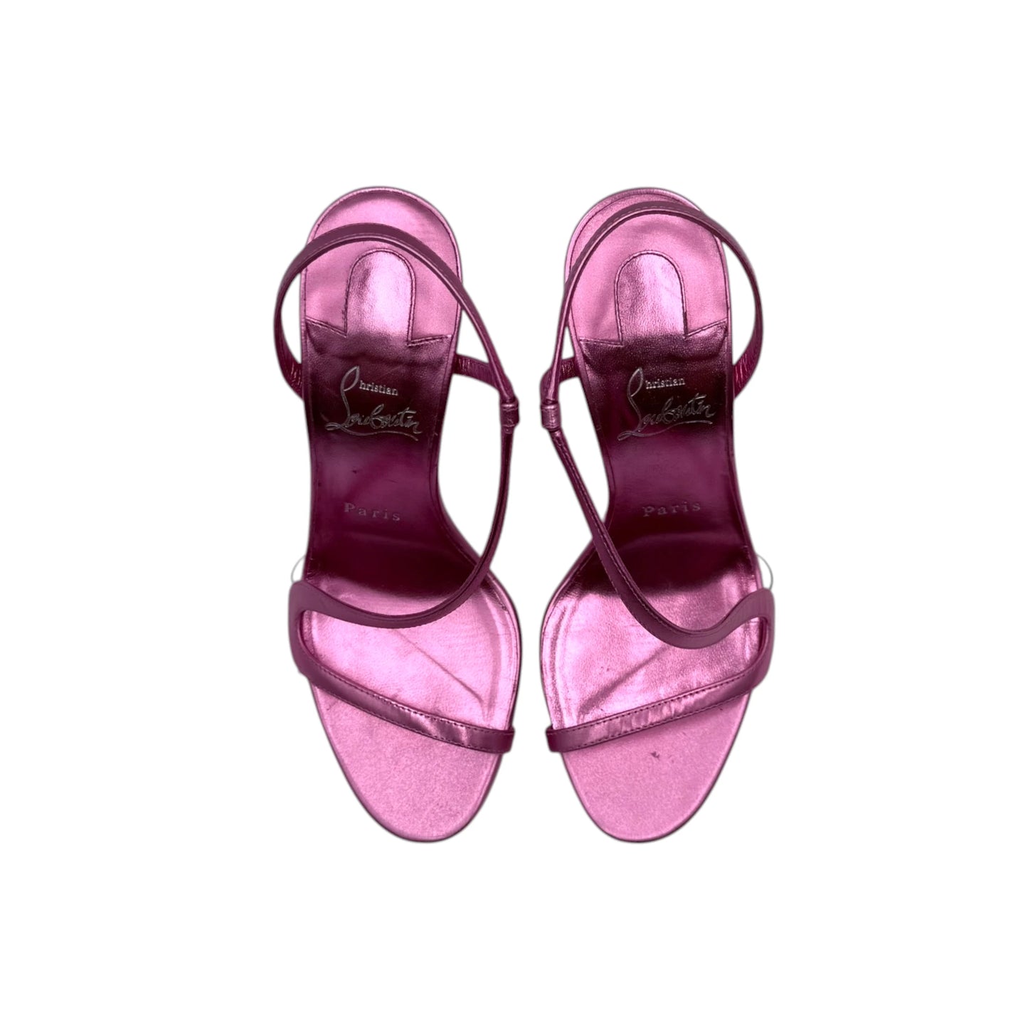 Christian Louboutin Rosalie 100 Leather Sandals