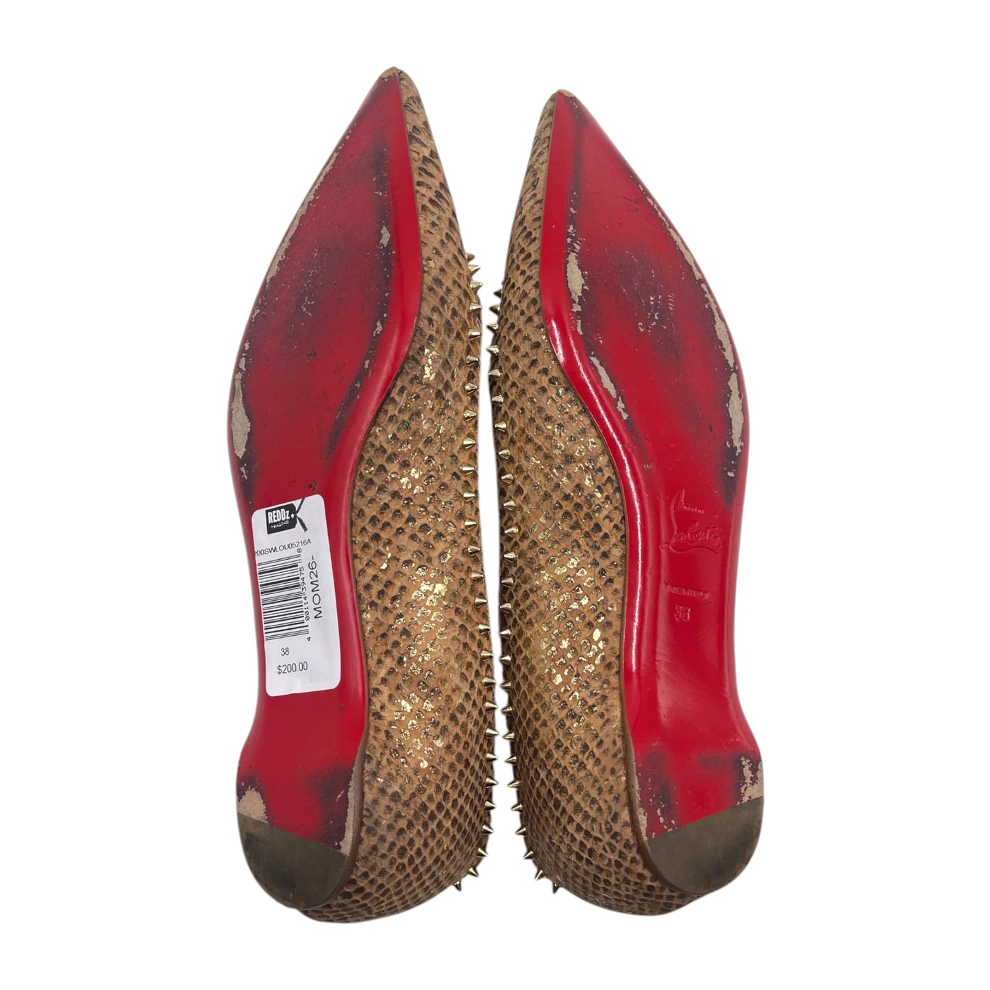 Christian Louboutin Sudded Flats