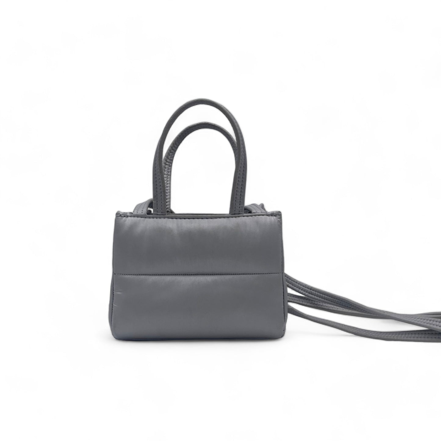 Telfar X Mooseknuckle Silver Bag