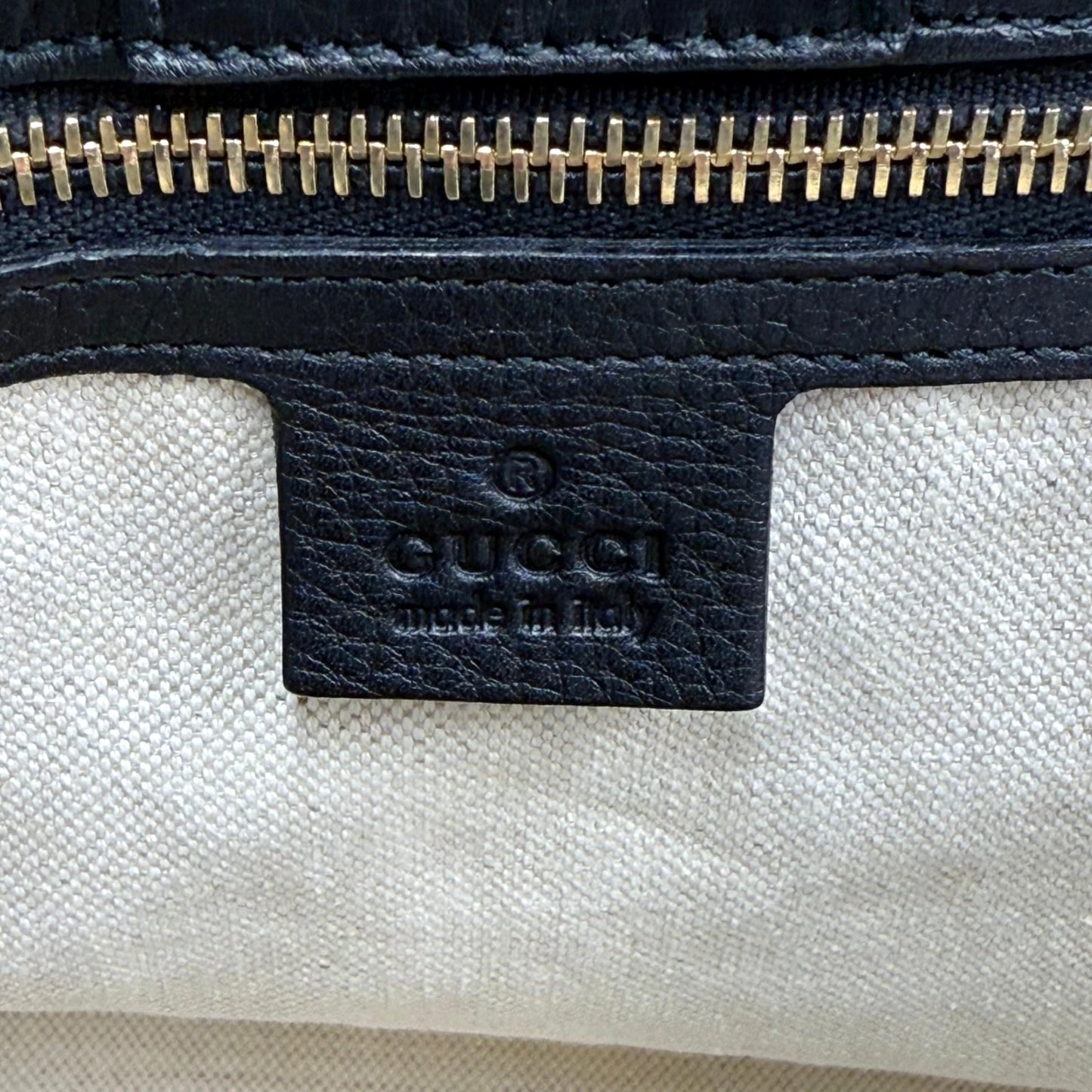 Gucci Cellarius Flora Knight Large Bamboo Shopper Tote