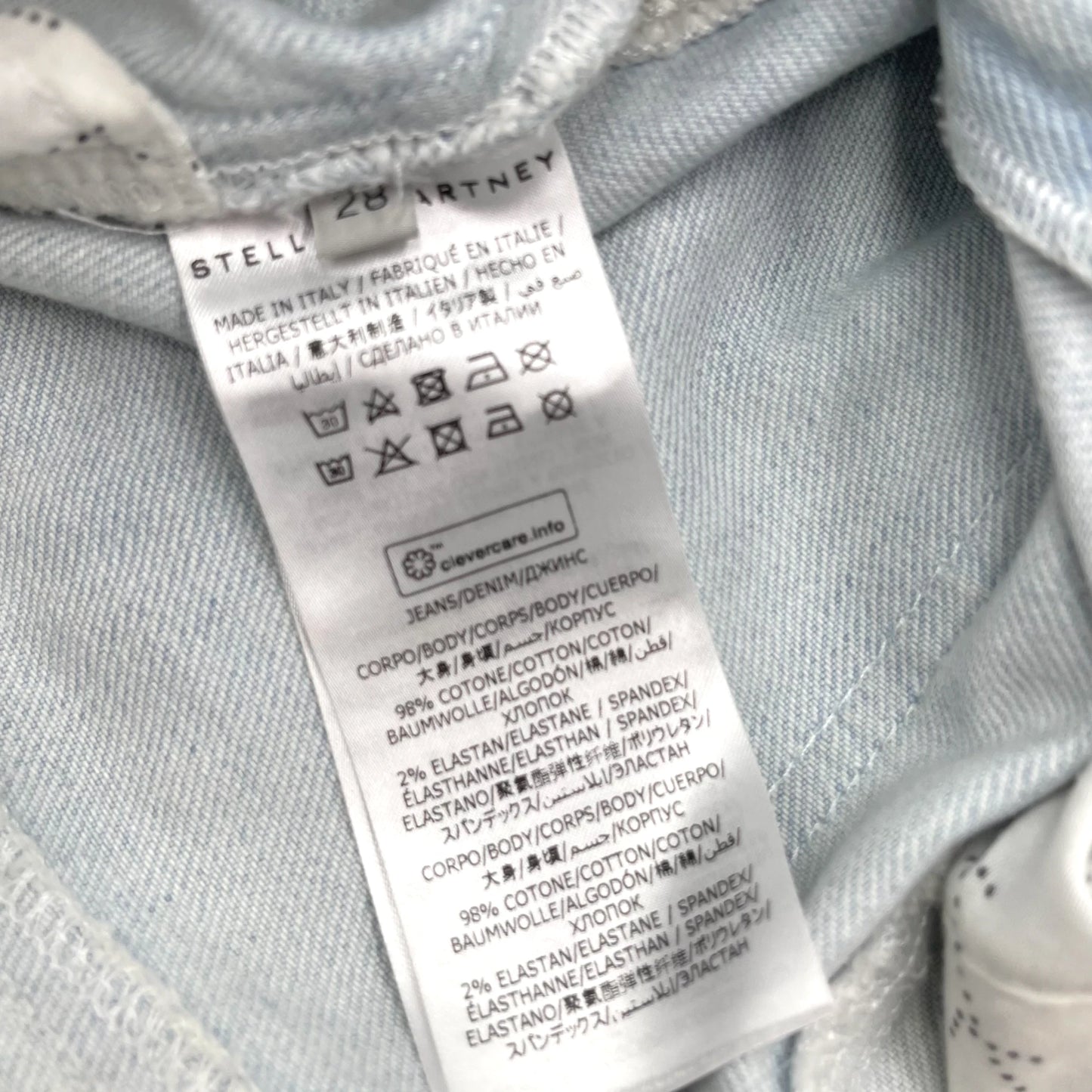 Stella McCartney Patchwork Boyfriend Denim Women's Jeans - 6