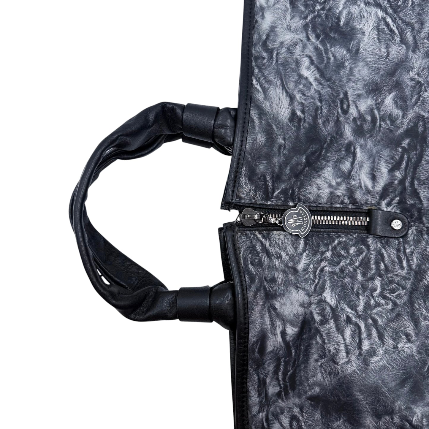 Moncler Lambskin Print Tote Bag