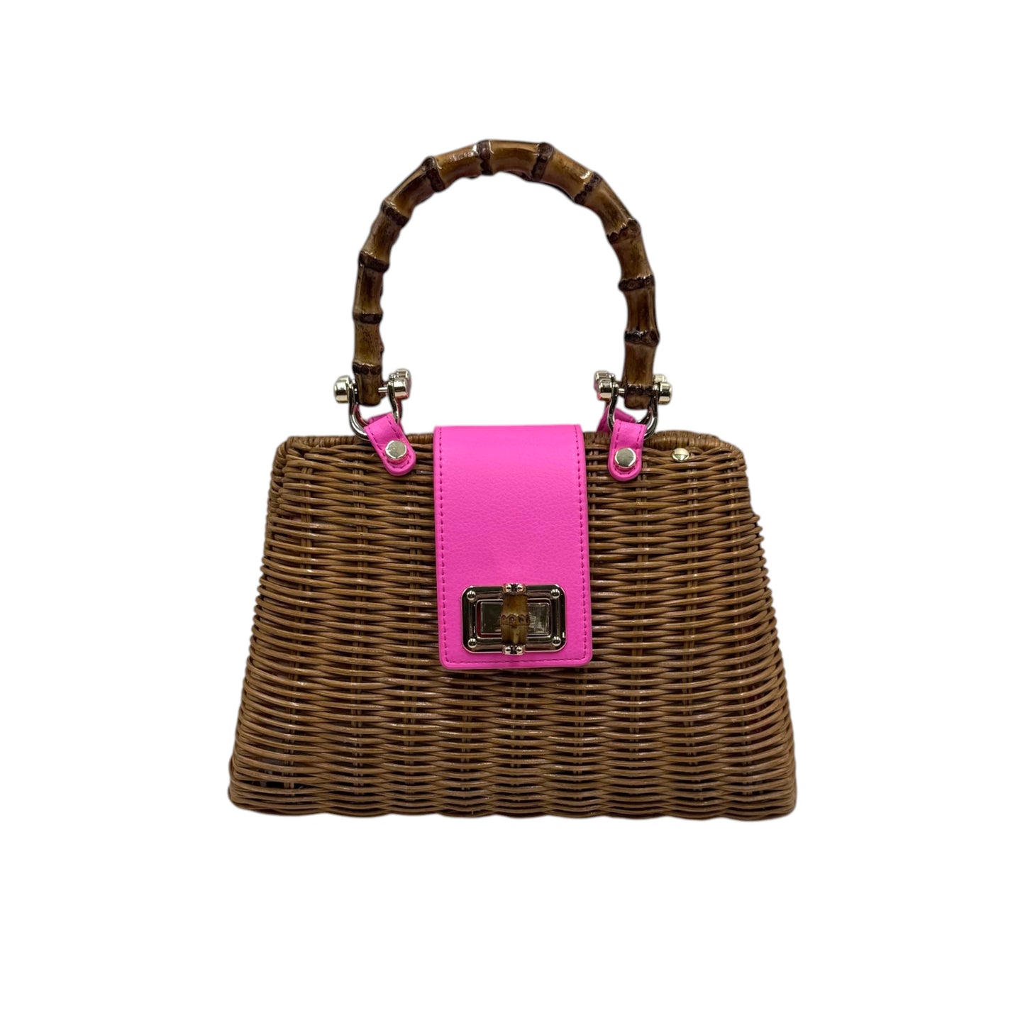 Lilly Pulitzer Wicker Bag