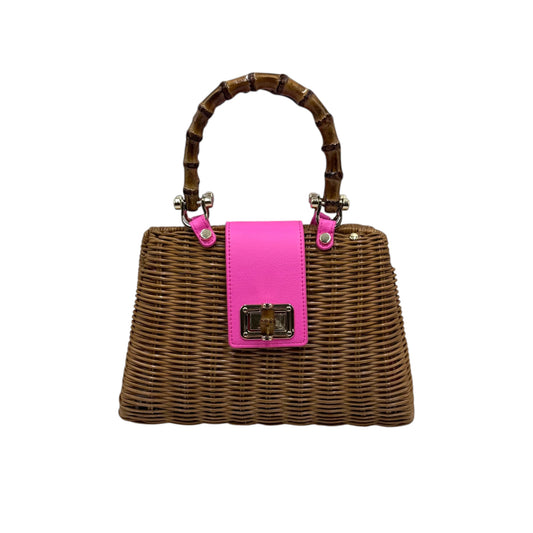 Lilly Pulitzer Wicker Bag