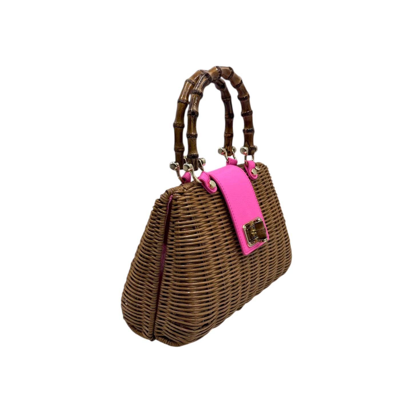 Lilly Pulitzer Wicker Bag