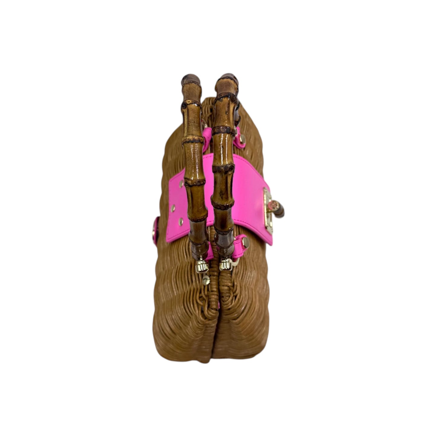 Lilly Pulitzer Wicker Bag