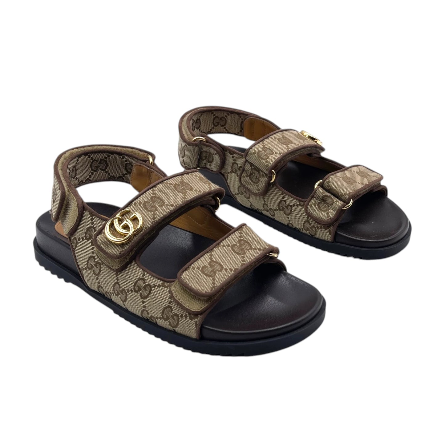 Gucci Mortiz GG Supreme Canvas Sandals