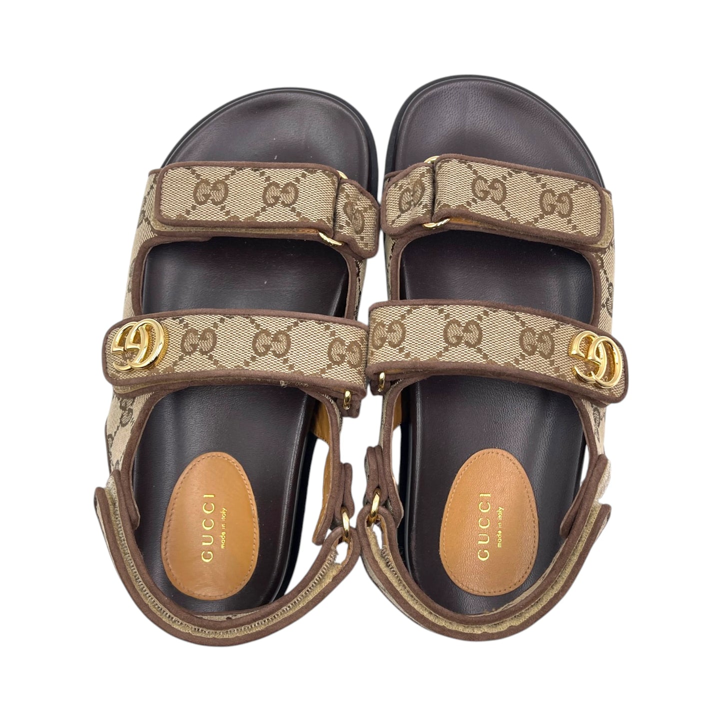 Gucci Mortiz GG Supreme Canvas Sandals
