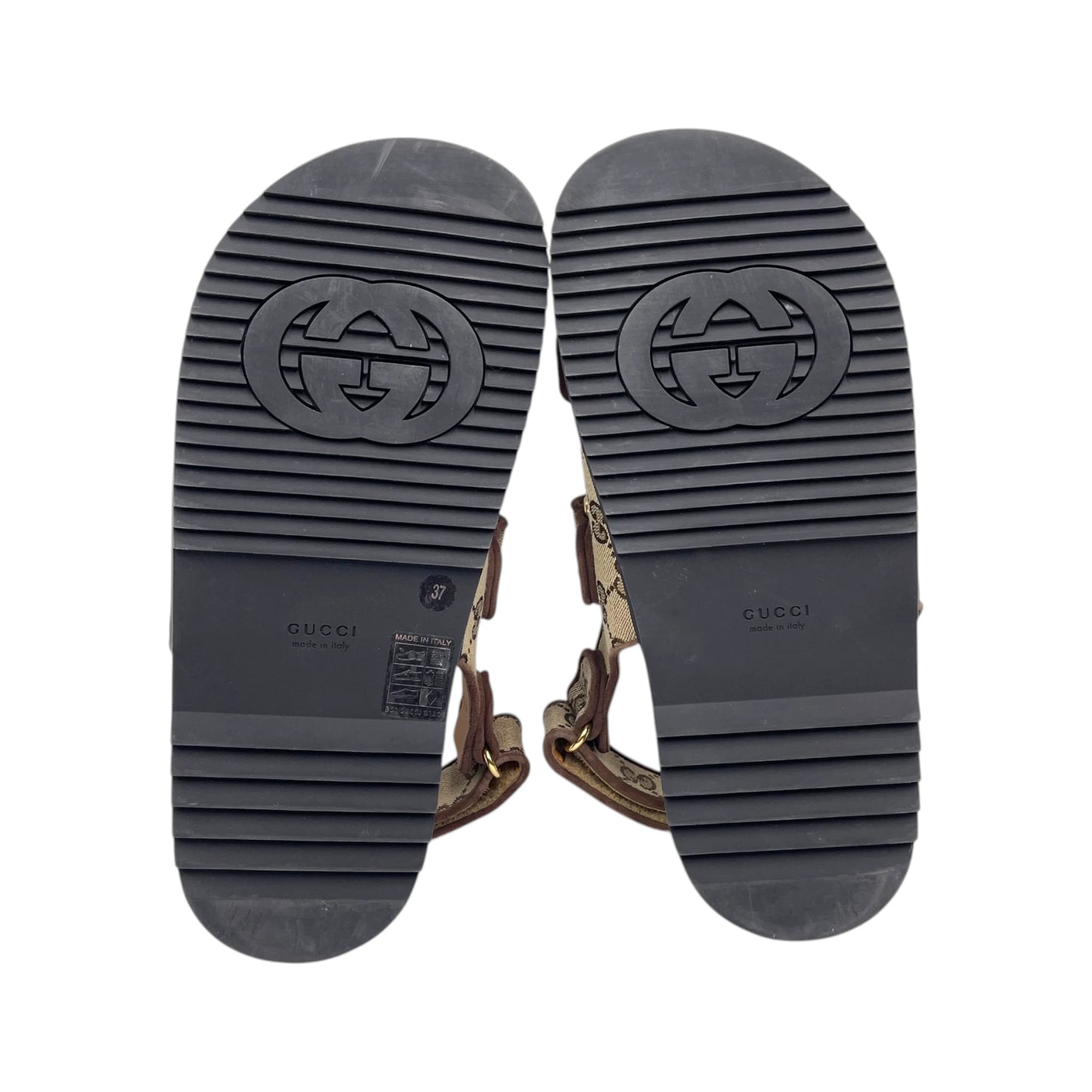Gucci Mortiz GG Supreme Canvas Sandals