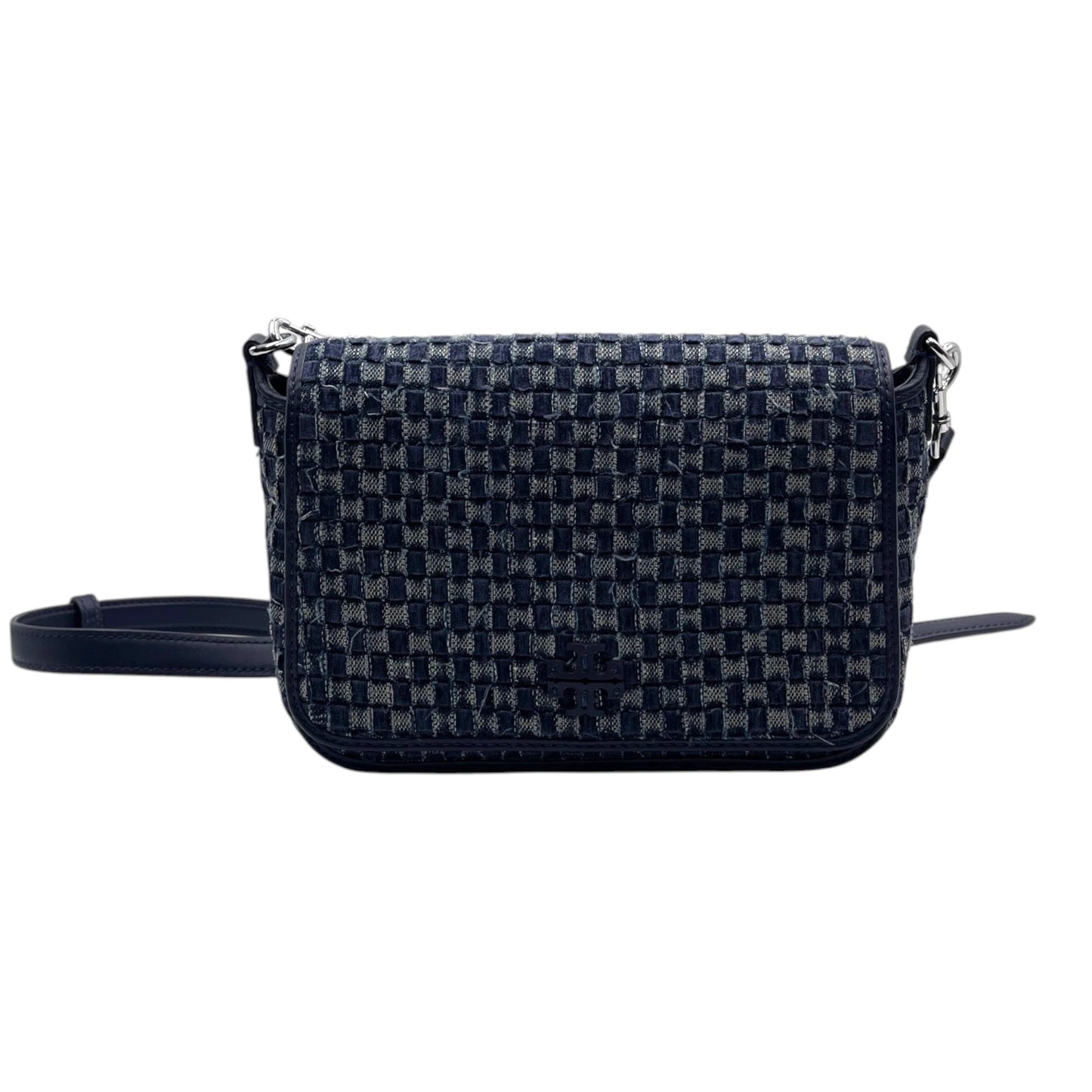Tory Burch Thea Denim Flap Crossbody Bag