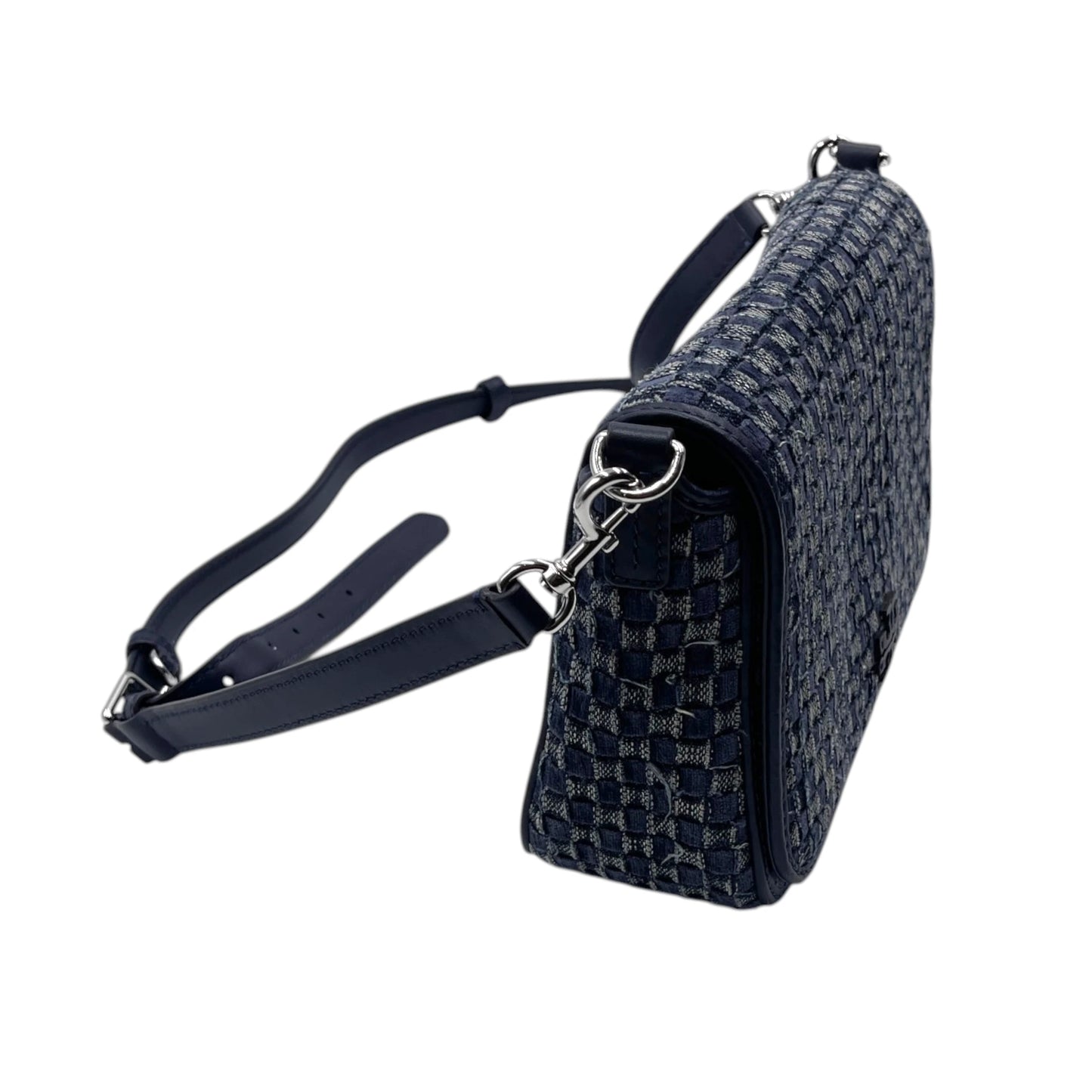 Tory Burch Thea Denim Flap Crossbody Bag